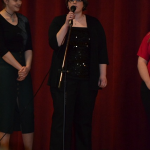 Jessy Singing Solo At Christmas Concert
